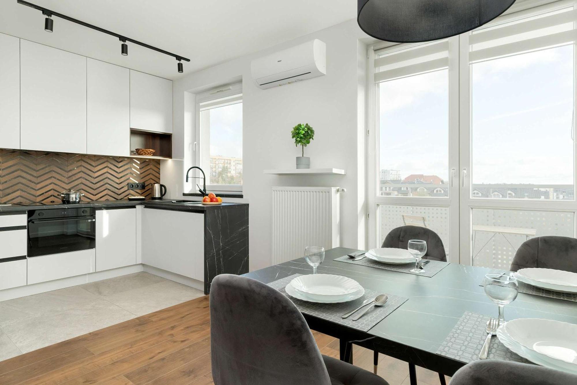 Stylowy Apartament Z Parkingiem Gdansk By Noclegi Renters Exterior photo